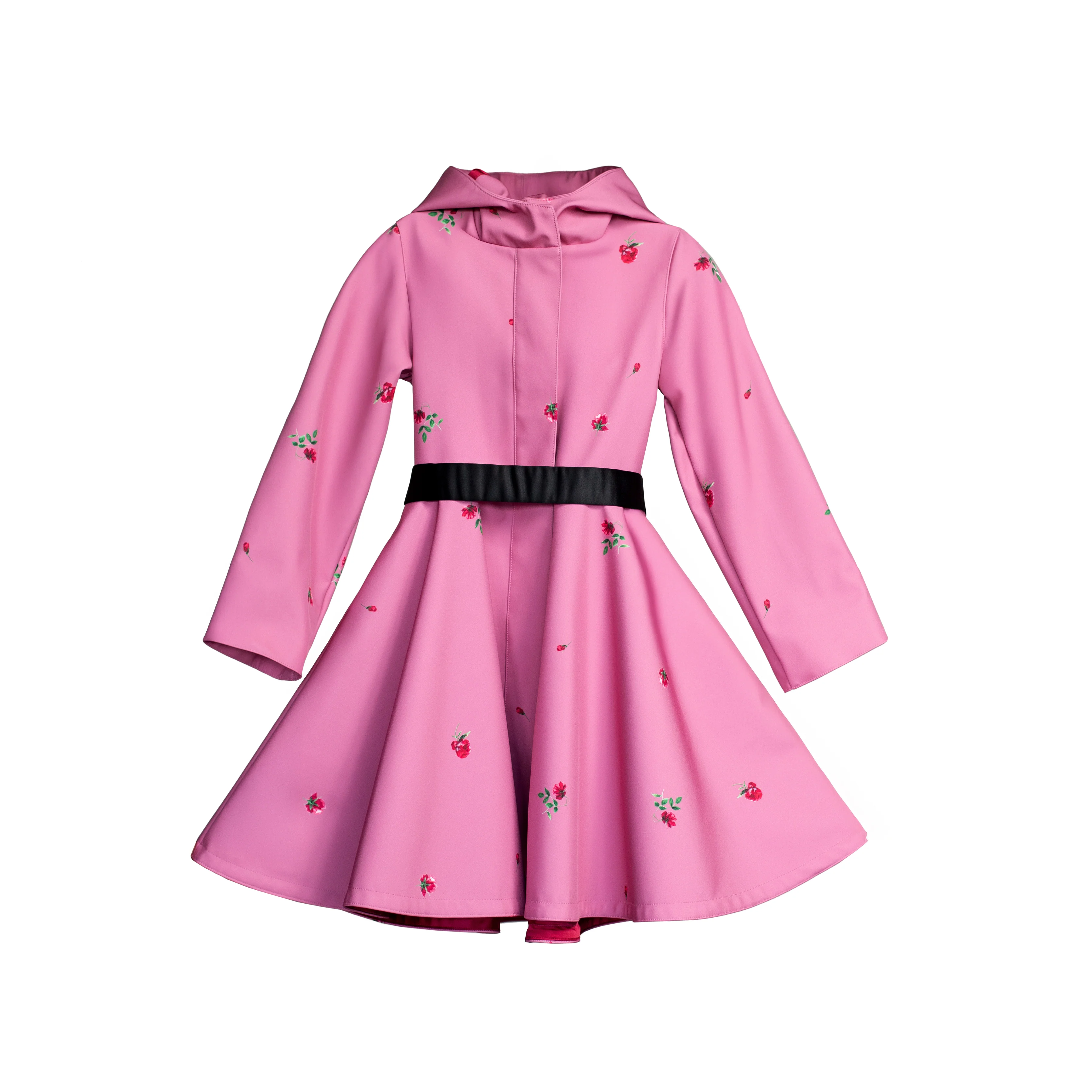 Black Bow Belt for Girl - Image 4